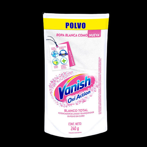 LIMPIADOR VANISH 240G BLANCO POLVO